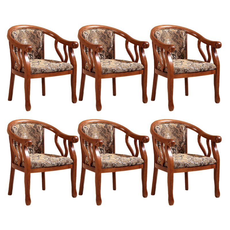 Traditional Dining Chair Solid Wood Dining Arm Chair for Hotel