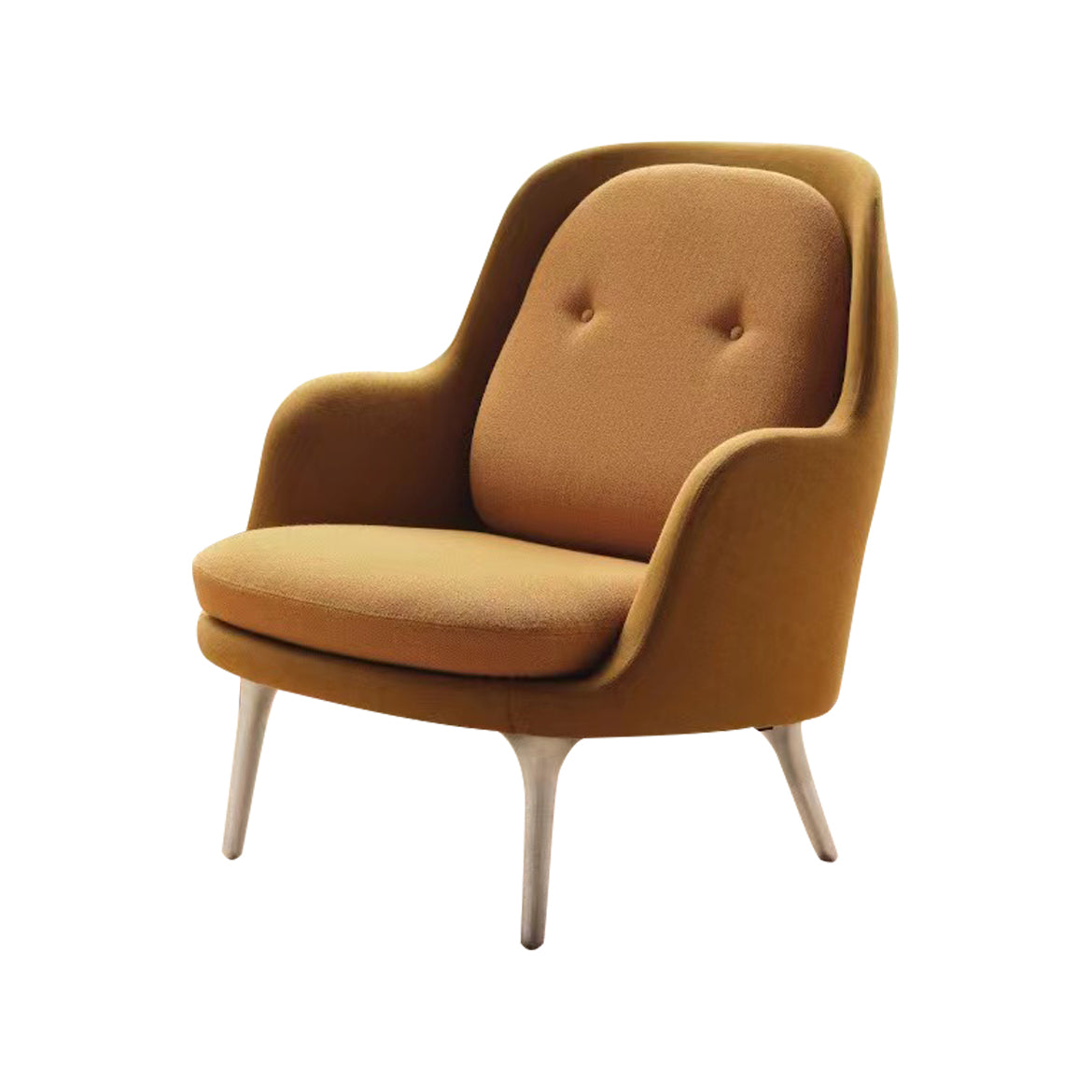 Modern Style Arm Chair Wood Solid Back Dining Room Chair for Home