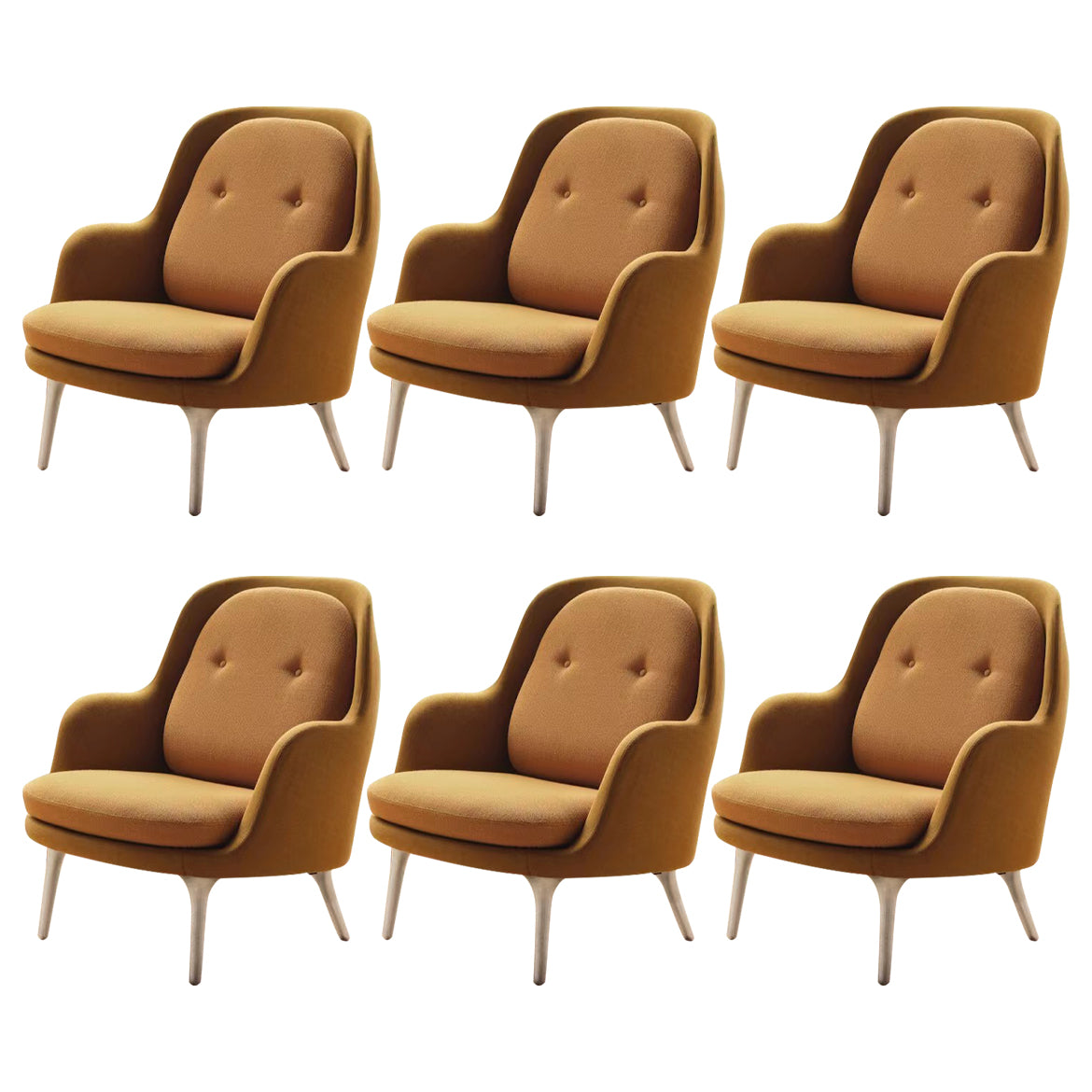 Modern Style Arm Chair Wood Solid Back Dining Room Chair for Home