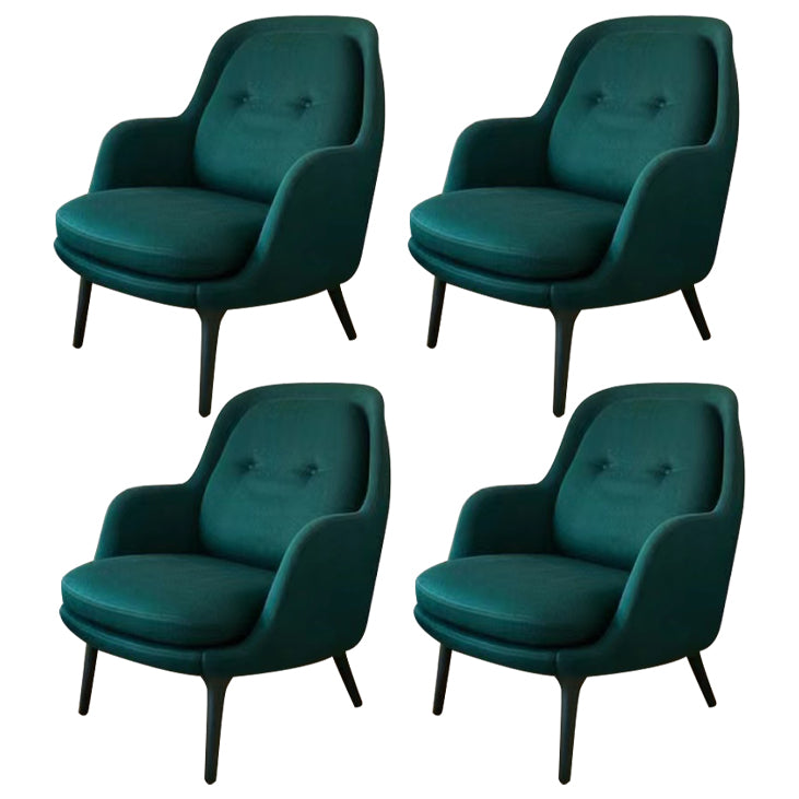 Modern Style Arm Chair Wood Solid Back Dining Room Chair for Home