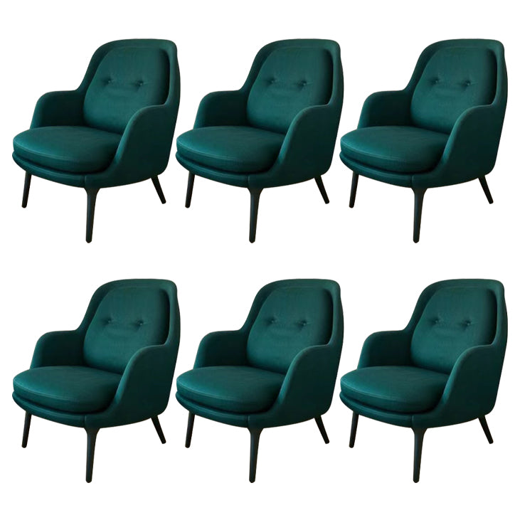 Modern Style Arm Chair Wood Solid Back Dining Room Chair for Home