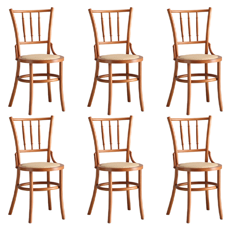 Contemporary Indoor Dining Side Chair Solid Wood Frame Side Chair