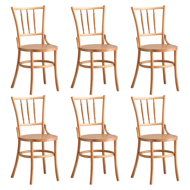 Contemporary Indoor Dining Side Chair Solid Wood Frame Side Chair