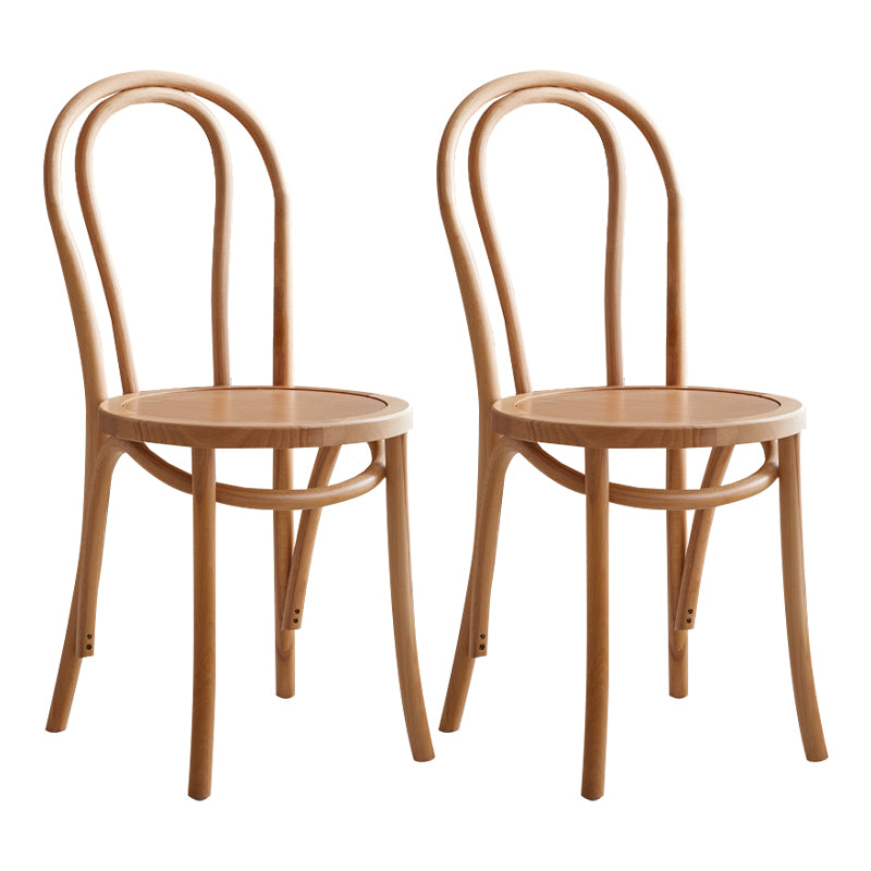 Contemporary Indoor Dining Side Chair Solid Wood Frame Side Chair