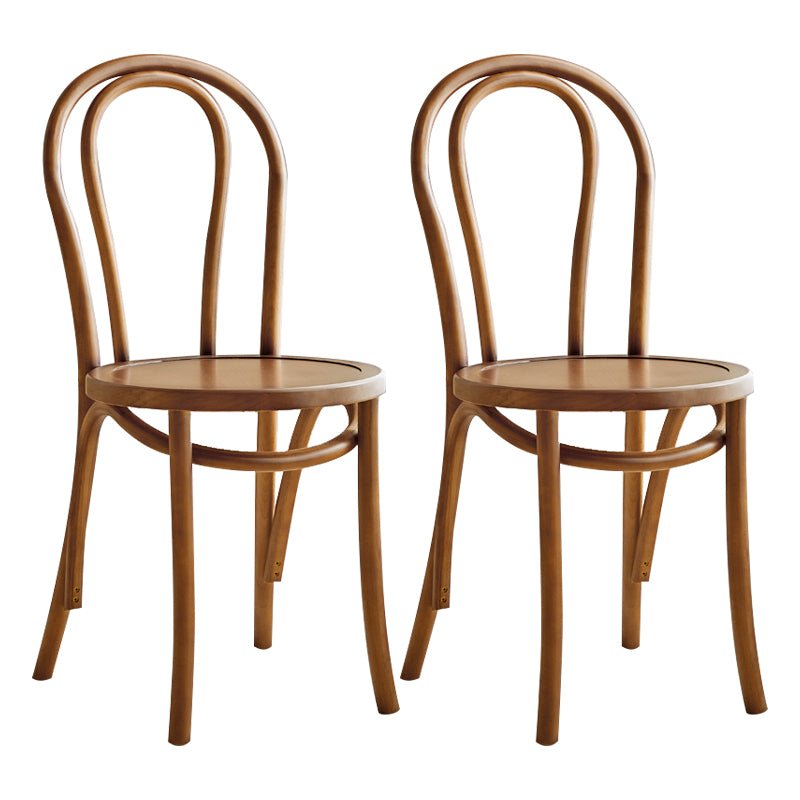 Contemporary Indoor Dining Side Chair Solid Wood Frame Side Chair