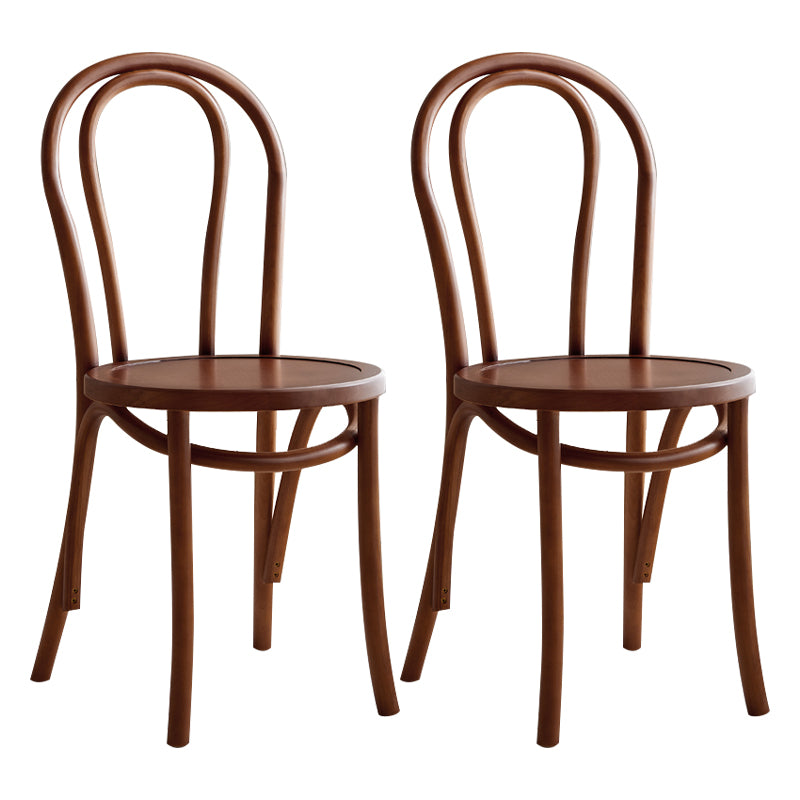Contemporary Indoor Dining Side Chair Solid Wood Frame Side Chair