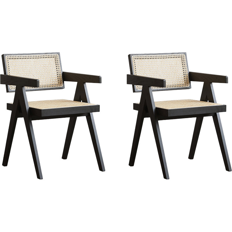 Solid Wood Dining Chairs Modern Style Dining Chairs for Dining Room