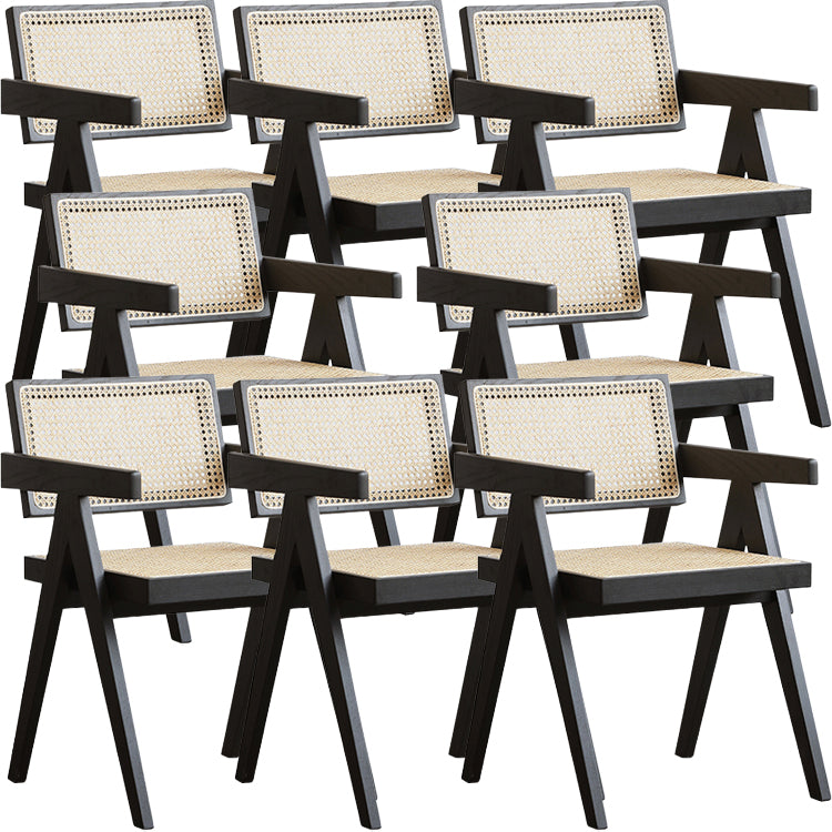 Solid Wood Dining Chairs Modern Style Dining Chairs for Dining Room