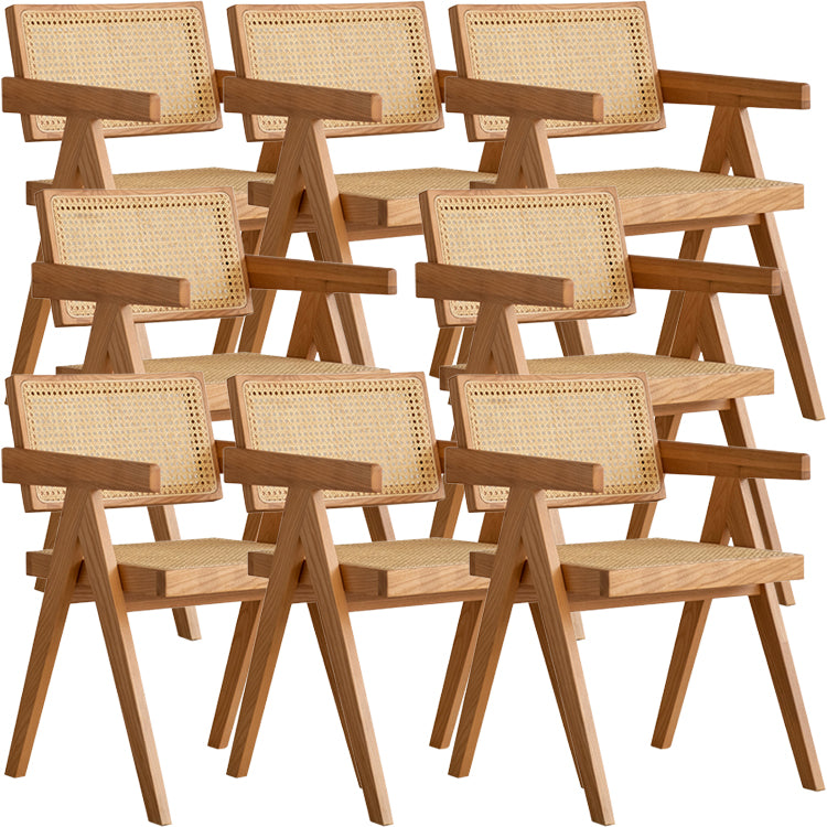 Solid Wood Dining Chairs Modern Style Dining Chairs for Dining Room