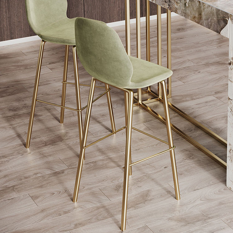 1/3 Pieces Glam Rectangle Sintered Stone Counter Table with High Stools