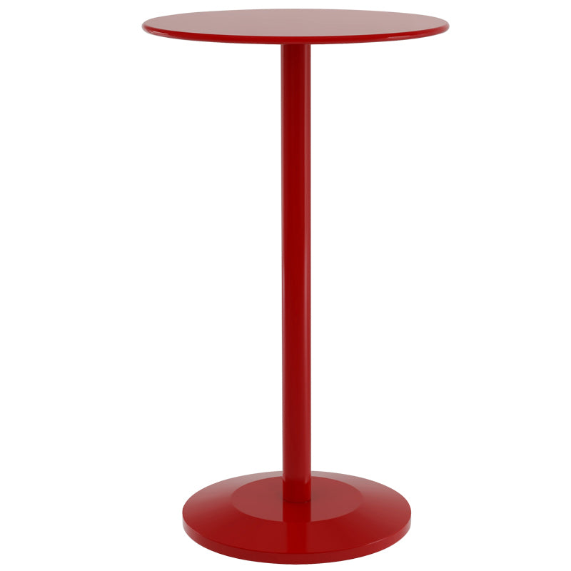 Modem & Contemporary Metal Round Bar Wine Table for Living Room