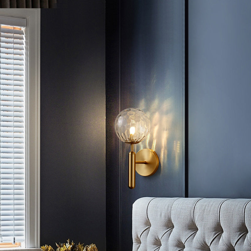 Metal Global Indoor Wall Lighting Contemporary 1 Light for Bedroom