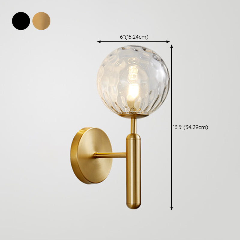 Metal Global Indoor Wall Lighting Contemporary 1 Light for Bedroom