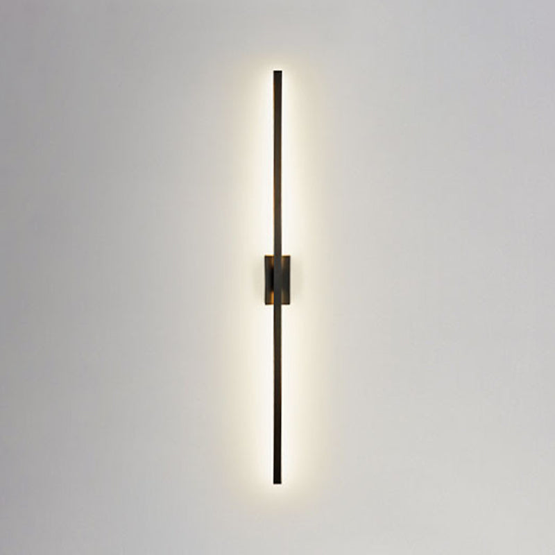 Contemporary LED Wall Light with Acrylic Shade for Living Room