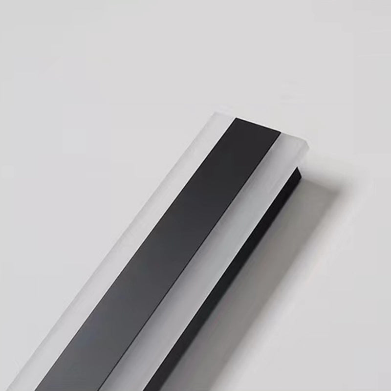 LED Contemporary Wall Light with Acrylic Shade for Living Room