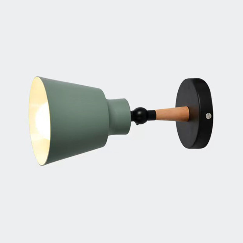 Metal Geometric Simplicity 1 Light Wall Lighting Fixtures for Bedroom