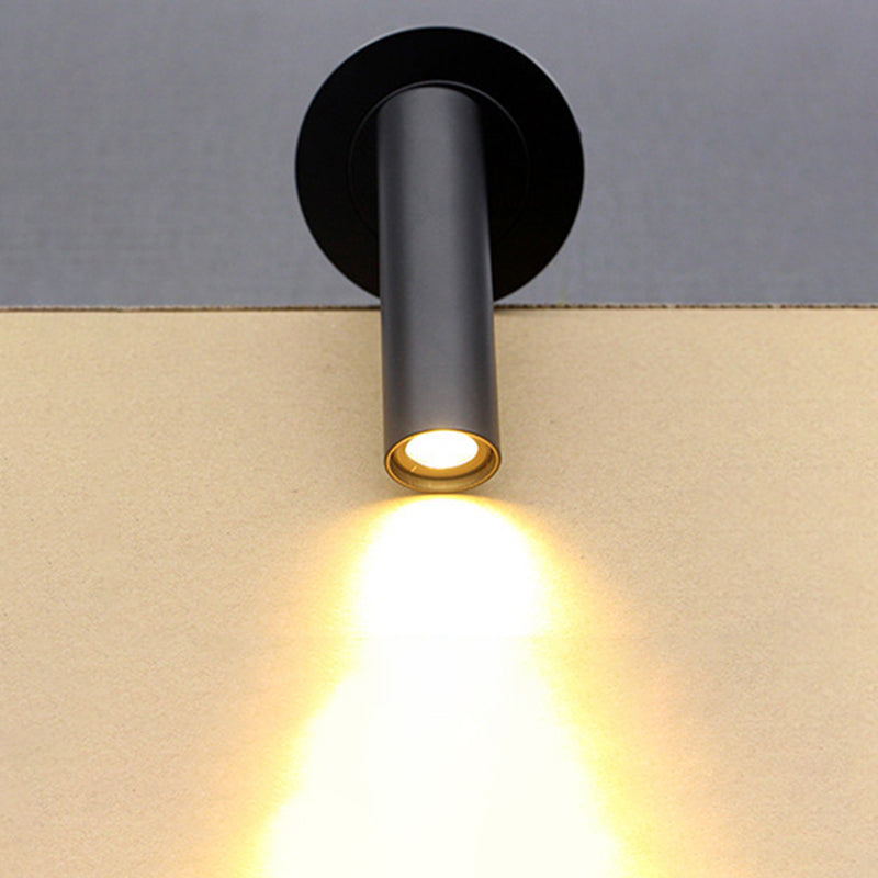 LED Contemporary Adjustable Wall Light with Acrylic Shade for Living Room