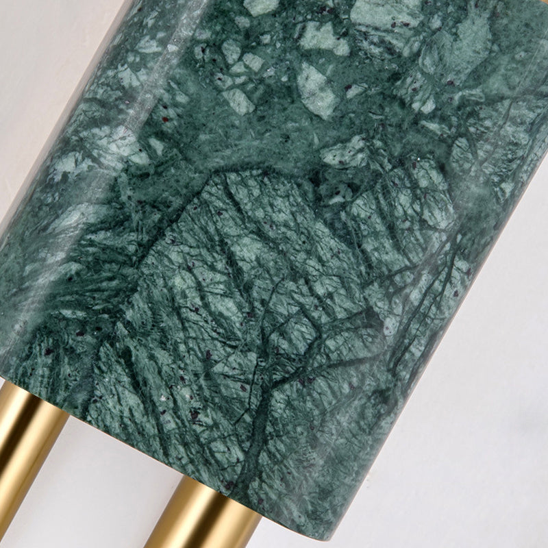 Contemporary Green/White LED Shaded Metallic Wall Mounted for Bedroom