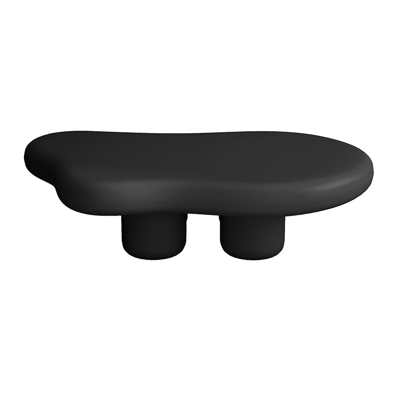 Modern 4 Legs Cocktail Table Glam Wooden Geometric Coffee Table