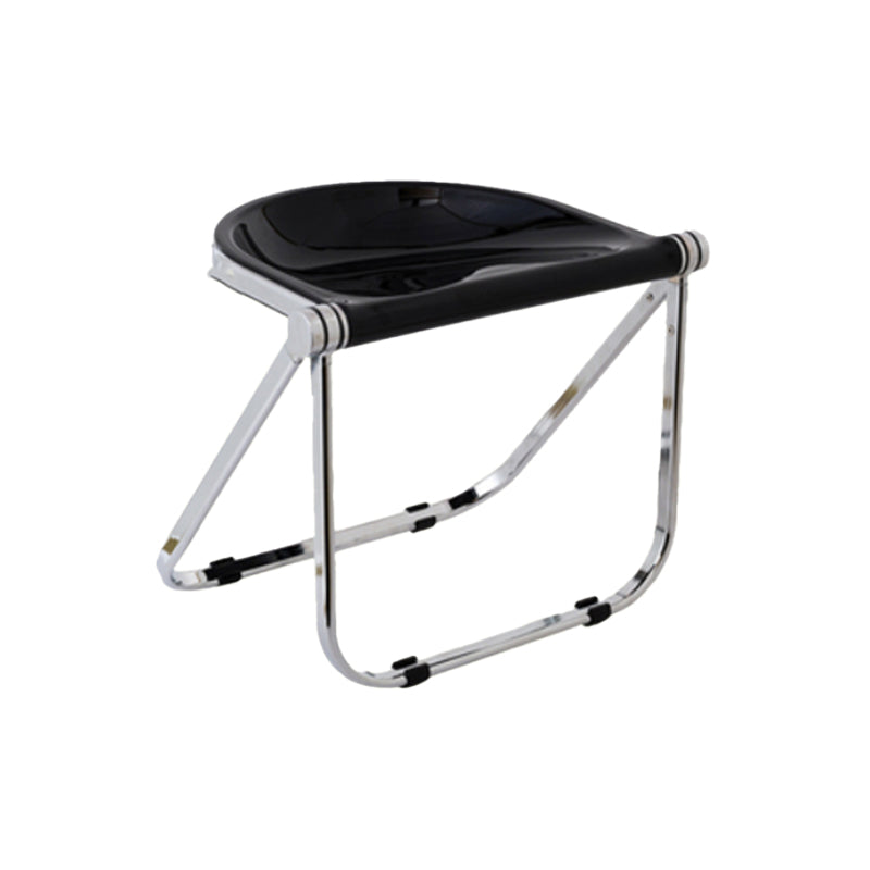 Modern Style Dining Chair Plastic Folding Side Chair for Dining Room