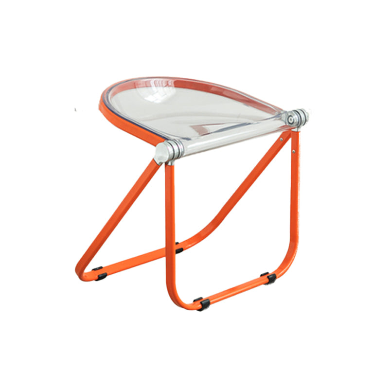 Modern Style Dining Chair Plastic Folding Side Chair for Dining Room