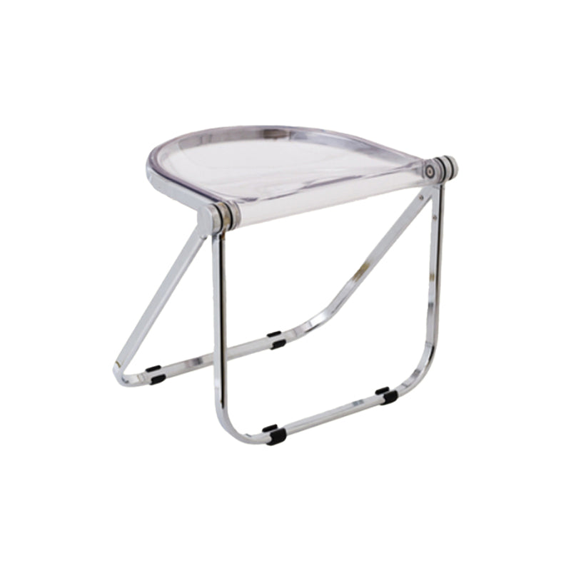 Modern Style Dining Chair Plastic Folding Side Chair for Dining Room