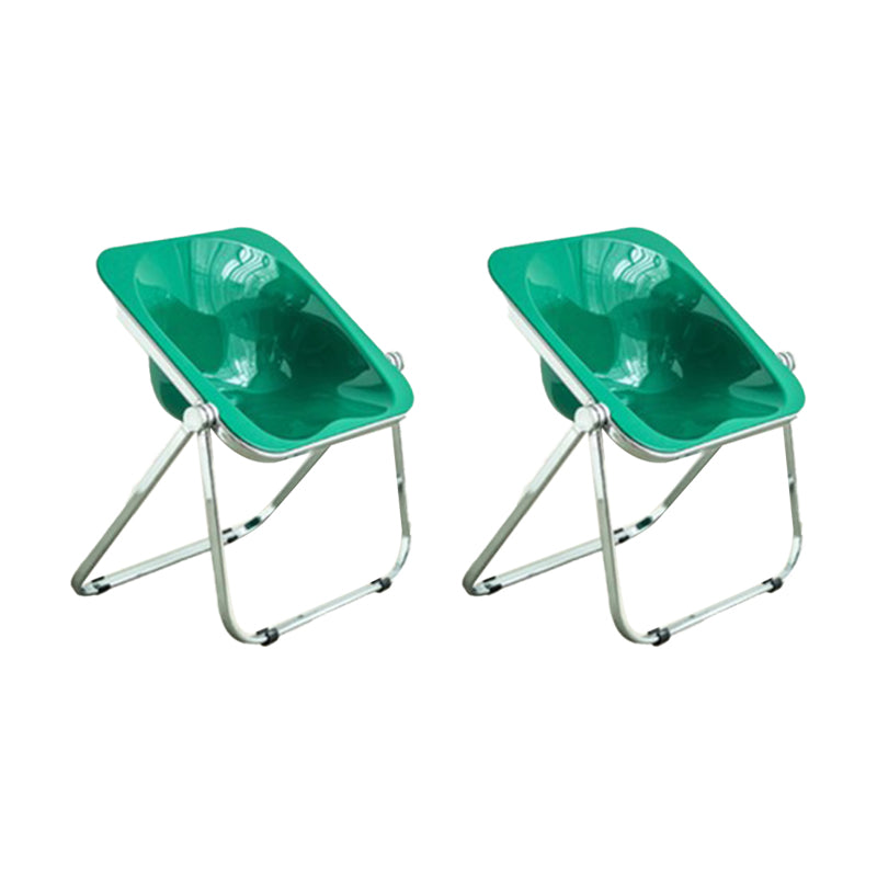 Modern Style Dining Chair Plastic Folding Side Chair for Dining Room