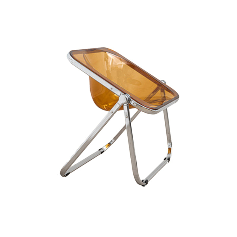 Modern Style Dining Chair Plastic Folding Side Chair for Dining Room