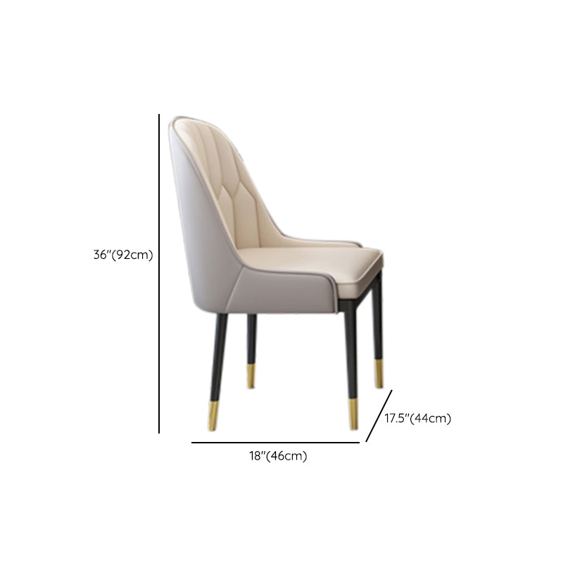 5/7 Pcs Contemporary Stone Round Shape Dinette Table with Upholstered Chair