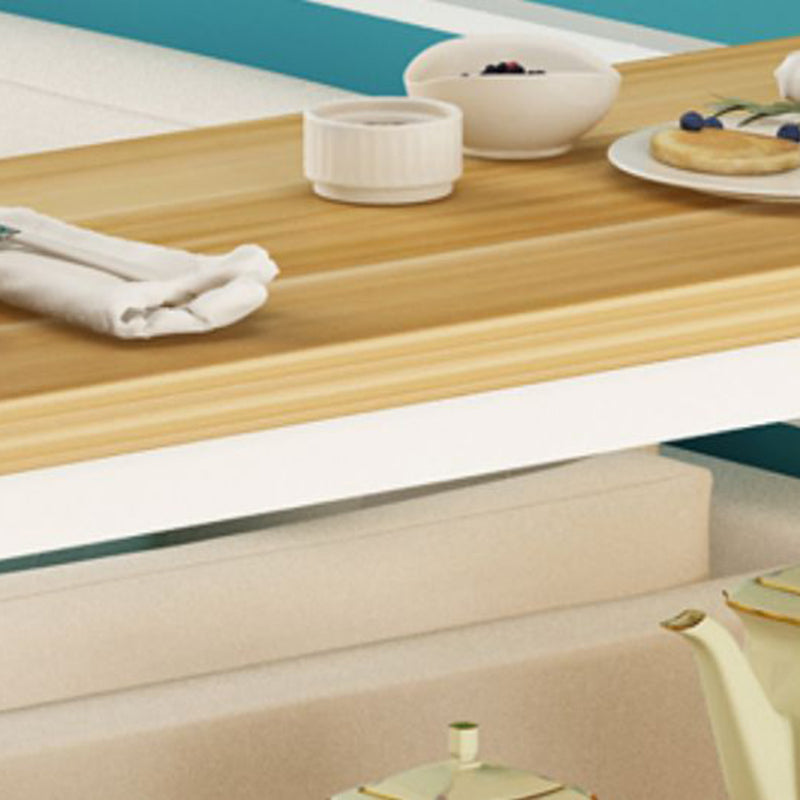 Modem & Contemporary Wood Specialty Bar Wine Table for Living Room