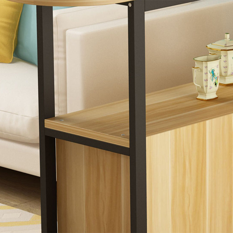 Modem & Contemporary Wood Specialty Bar Wine Table for Living Room