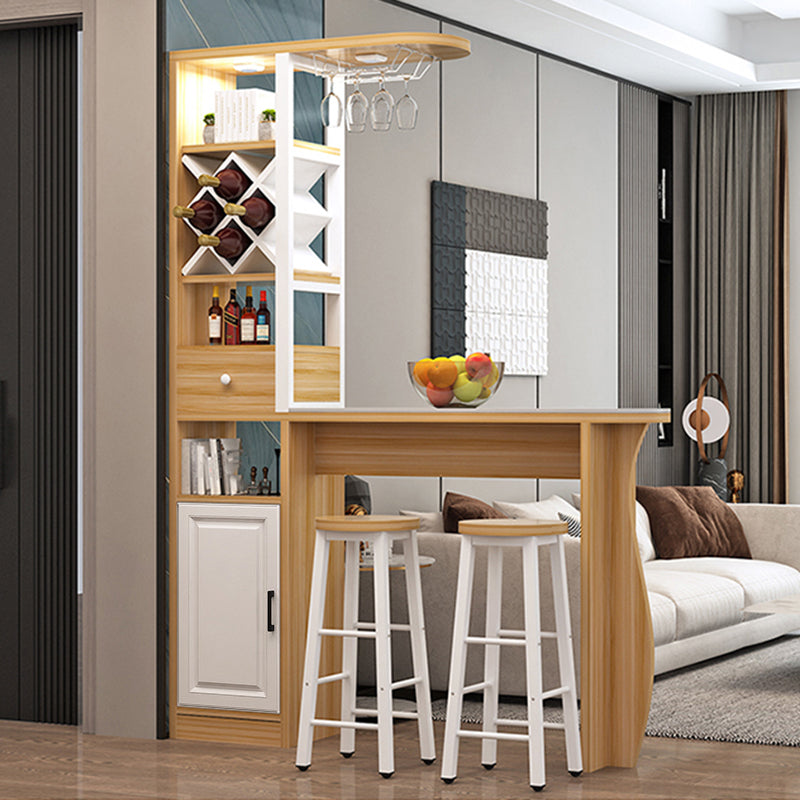 Modem & Contemporary Specialty Wood Bar Height Table for Living Room