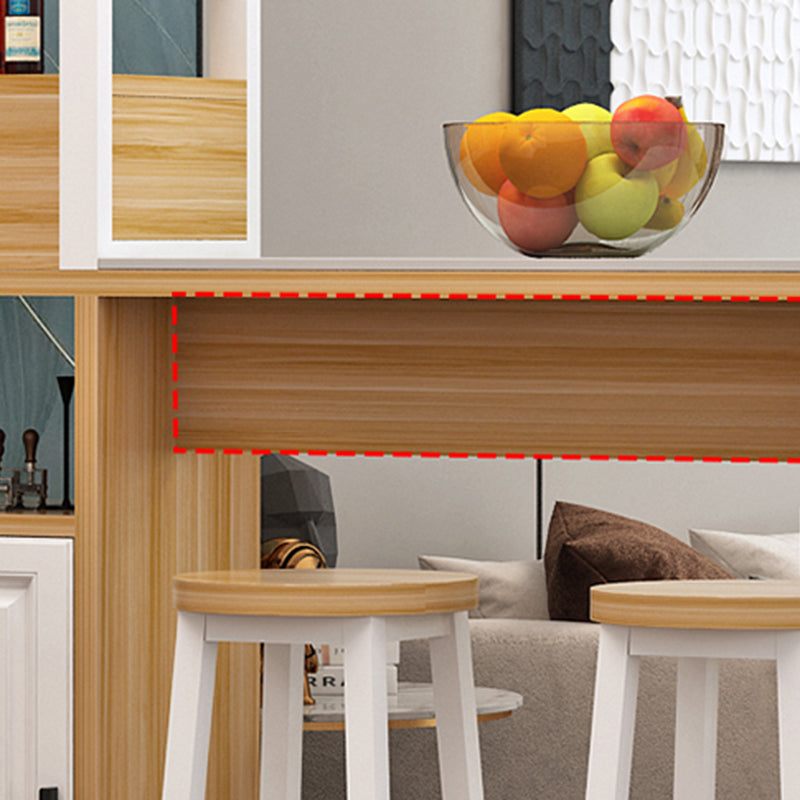 Modem & Contemporary Specialty Wood Bar Height Table for Living Room