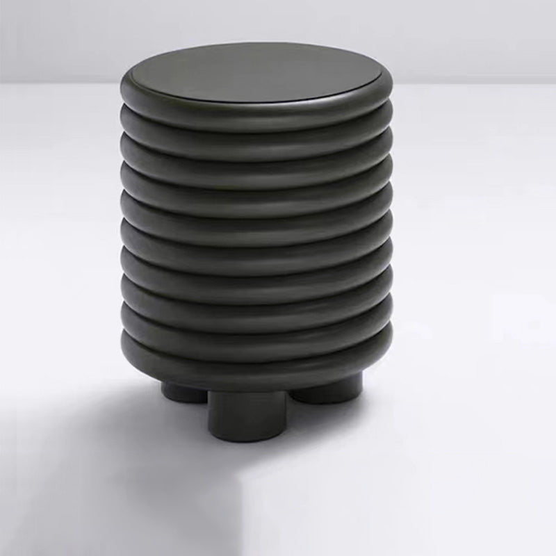 3 Legs Coffee Cocktail Table with Round Plastic Top Contemporary