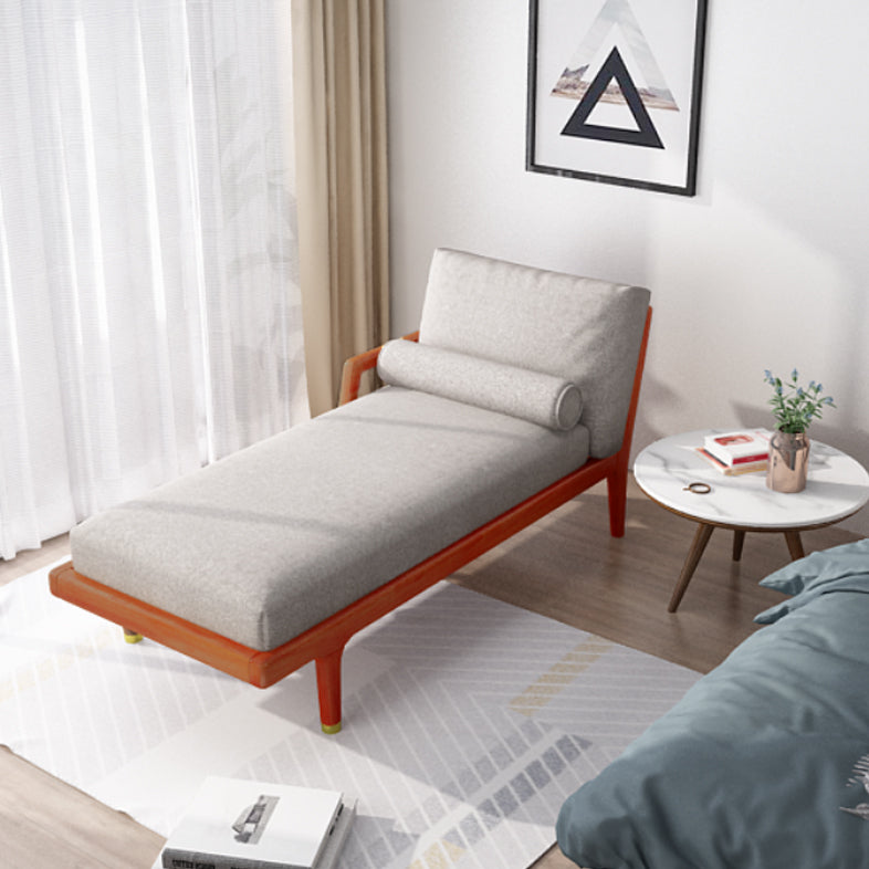 Scandinavian Removal Upholstered Chaise Lounge Couch Two Arms Chaise