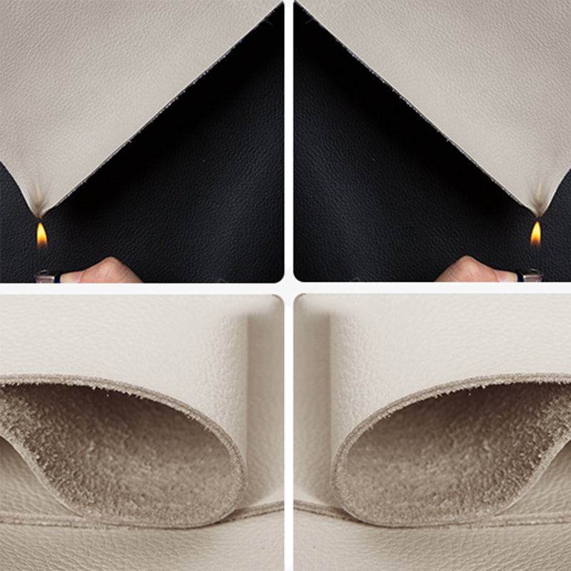 Contemporary Pillow Top Arm Sectional Genuine Leather Sectional Sofa