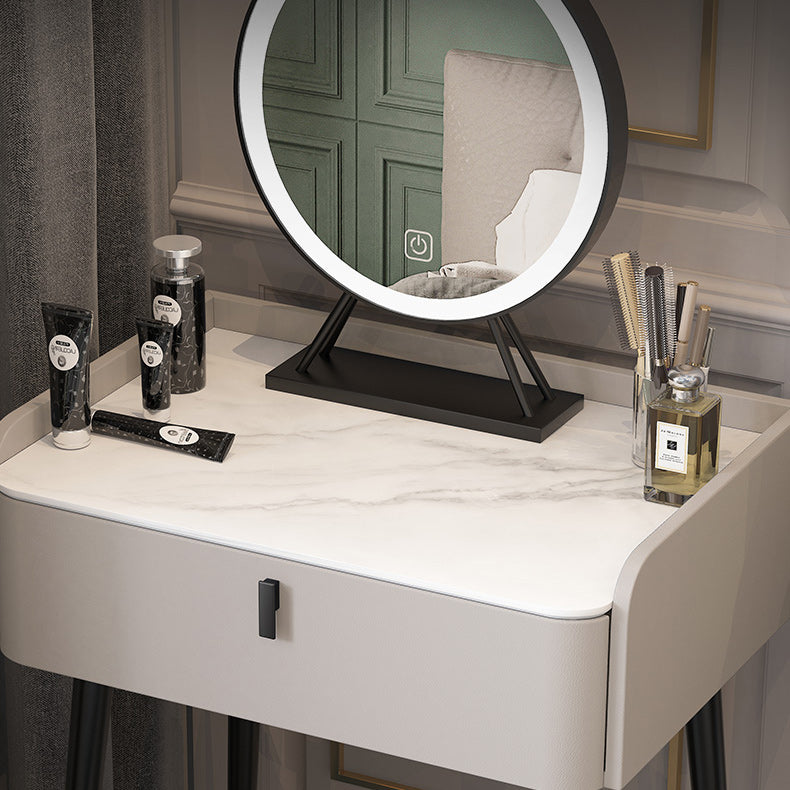 15" Wide Contemporary Make-up Vanity Mirror Dressing Table with Drawer