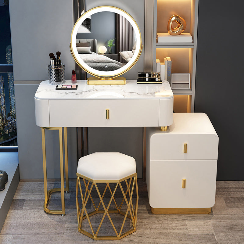 Contemporary Bedroom Vanity Dressing Table Wooden Makeup Vanity Desk with Drawer
