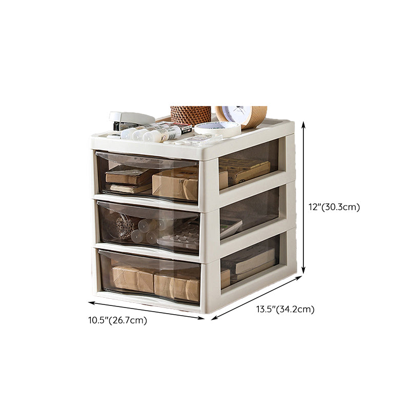 Modern Plastic File Cabinet Drawers Storage Filing Cabinet for Office