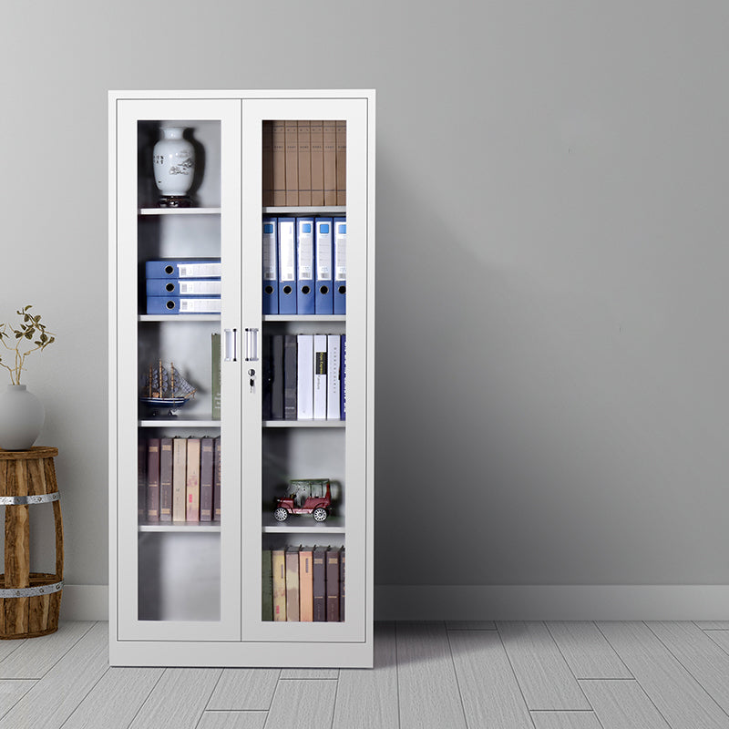 Glass Storage File Cabinet Contemporary Shelves Locking File Cabinet