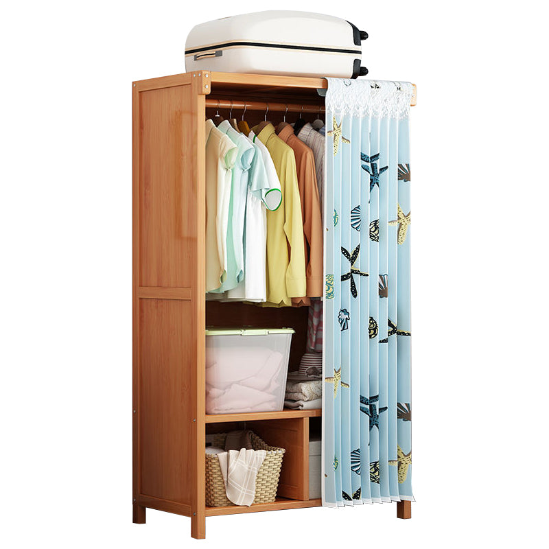 Rectangular Wardrobe Cabinet Modern Style Home Wooden Wardrobe Closet