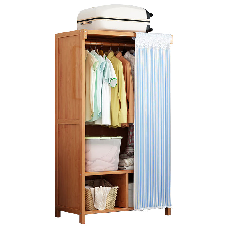 Rectangular Wardrobe Cabinet Modern Style Home Wooden Wardrobe Closet