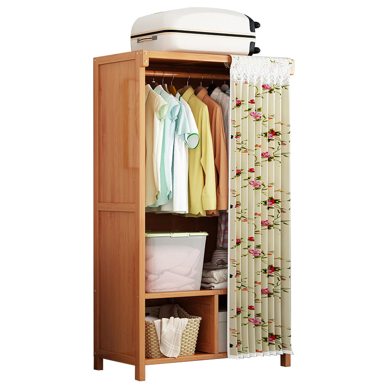 Rectangular Wardrobe Cabinet Modern Style Home Wooden Wardrobe Closet