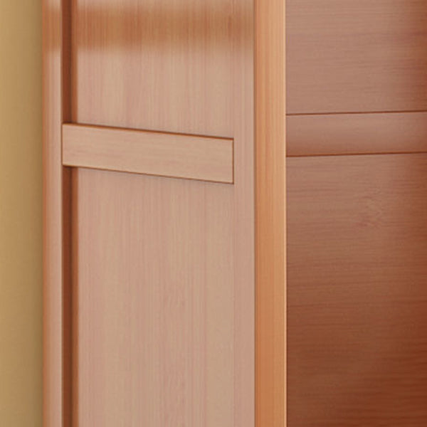 Rectangular Wardrobe Cabinet Modern Style Home Wooden Wardrobe Closet