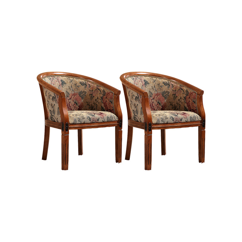 Traditional Style Dining Chair Solid Wood Arm Chair for Kitchen