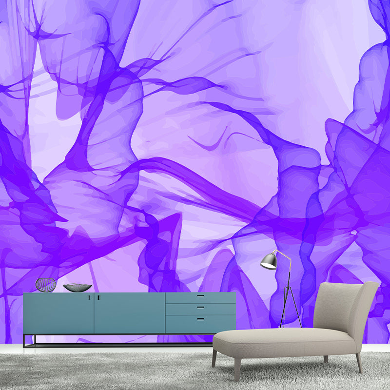 Washable Mural Wallpaper Abstract Style Illustration Indoor Wall Mural