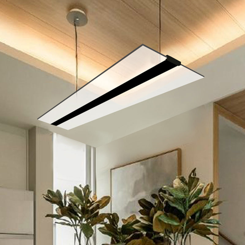 Kit de lámpara colgante de acrílico lacinaje de LED acrílico lámpara de luz escamosa con luz en cálido/blanco/natural