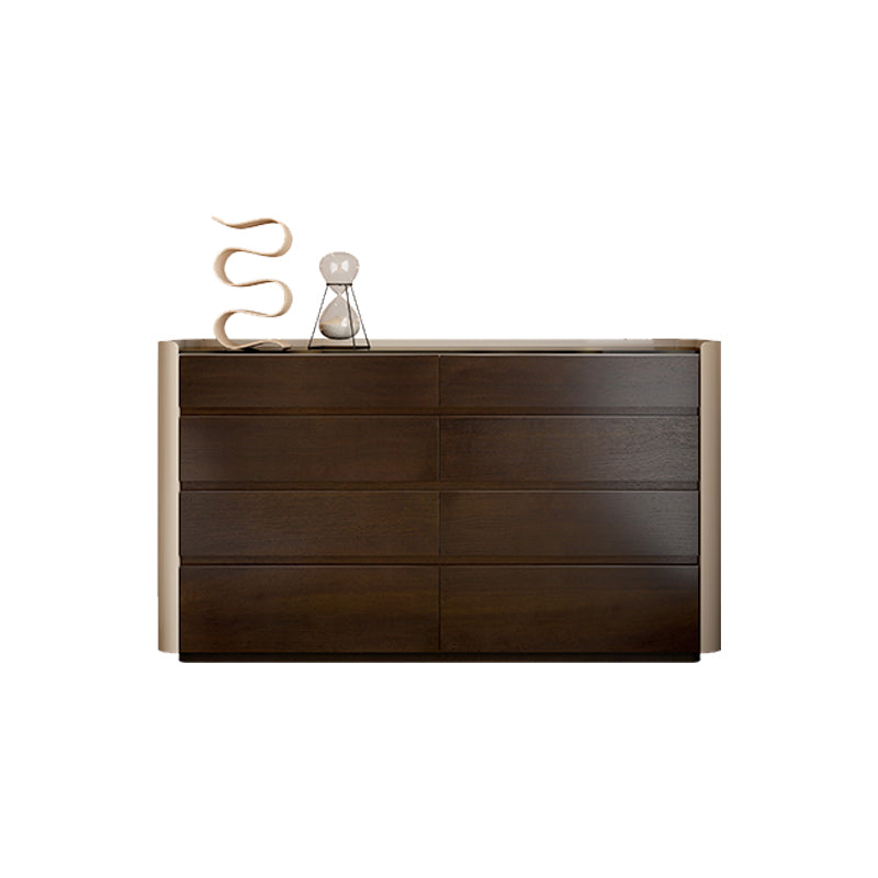 Manufactured Wood Classic Glam Storage Chest Dresser with 5/6/8 Drawers