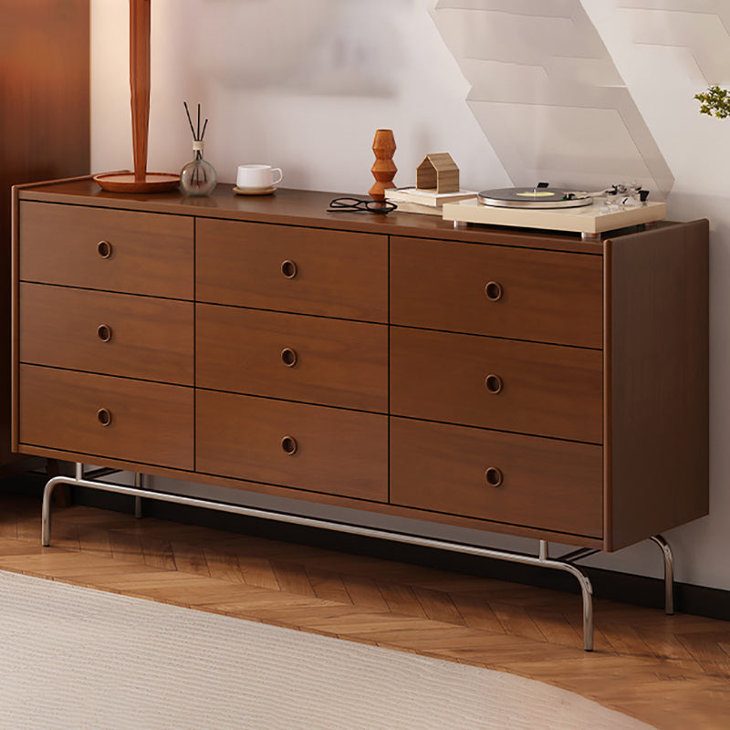 Modern Dresser Solid Wood Storage Chest Dresser with 5/6/9 Drawers
