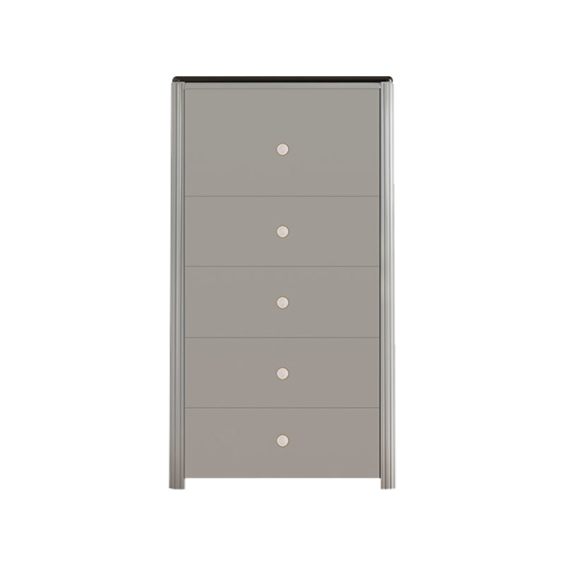Vertical Storage Chest Dresser Modern Storage Chest with 5 Drawers